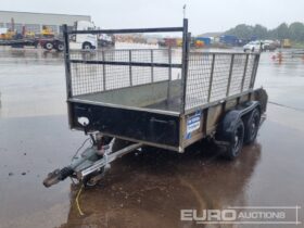 Ifor Williams Twin Axle Trailer, Ramp (Damaged) Plant Trailers For Auction: Leeds, GB, 31st July & 1st, 2nd, 3rd August 2024