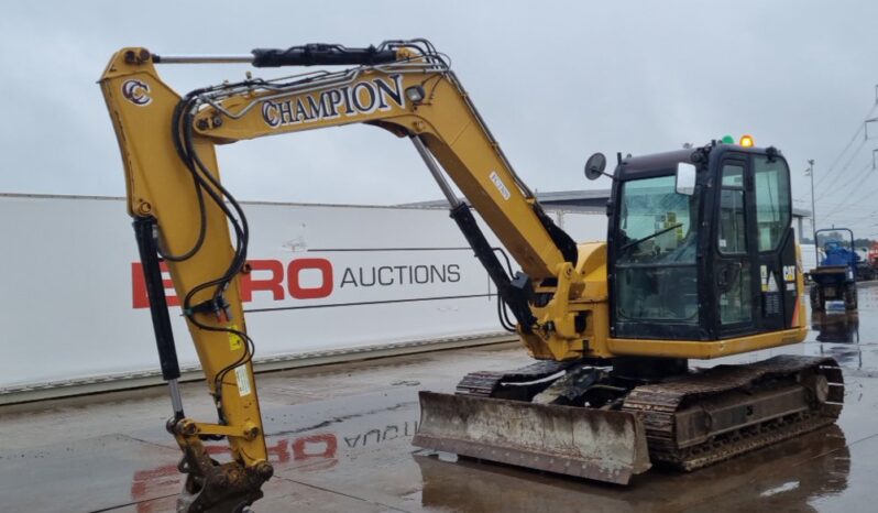 2018 CAT 308E2 CR 6 Ton+ Excavators For Auction: Leeds, GB, 31st July & 1st, 2nd, 3rd August 2024