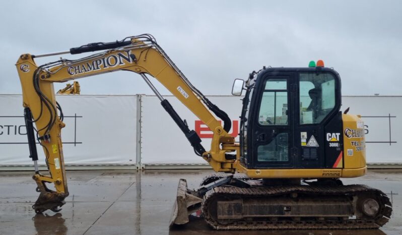 2018 CAT 308E2 CR 6 Ton+ Excavators For Auction: Leeds, GB, 31st July & 1st, 2nd, 3rd August 2024 full