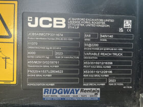 JCB 540V140 Telehandler for sale full