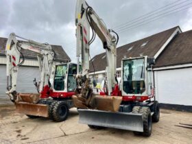 2018 Takeuchi TB295W Wheeled Excavators for Sale full