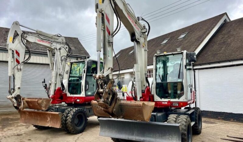 2018 Takeuchi TB295W Wheeled Excavators for Sale full