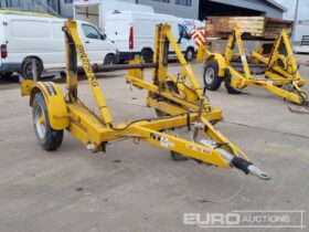 2018 Seb International Single Axle Pipe Reel Trailer Plant Trailers For Auction: Leeds, GB, 31st July & 1st, 2nd, 3rd August 2024