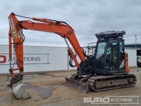 2018 Hitachi ZX85USB-5A 6 Ton+ Excavators For Auction: Leeds, GB, 31st July & 1st, 2nd, 3rd August 2024