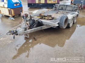 Brian James 3.5 Ton Twin Axle Plant Trailer Plant Trailers For Auction: Leeds, GB, 31st July & 1st, 2nd, 3rd August 2024