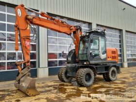 2013 Hitachi ZX140W-3 Wheeled Excavators For Auction: Leeds, GB, 31st July & 1st, 2nd, 3rd August 2024
