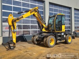 2018 JCB HD110WT Wheeled Excavators For Auction: Leeds, GB, 31st July & 1st, 2nd, 3rd August 2024