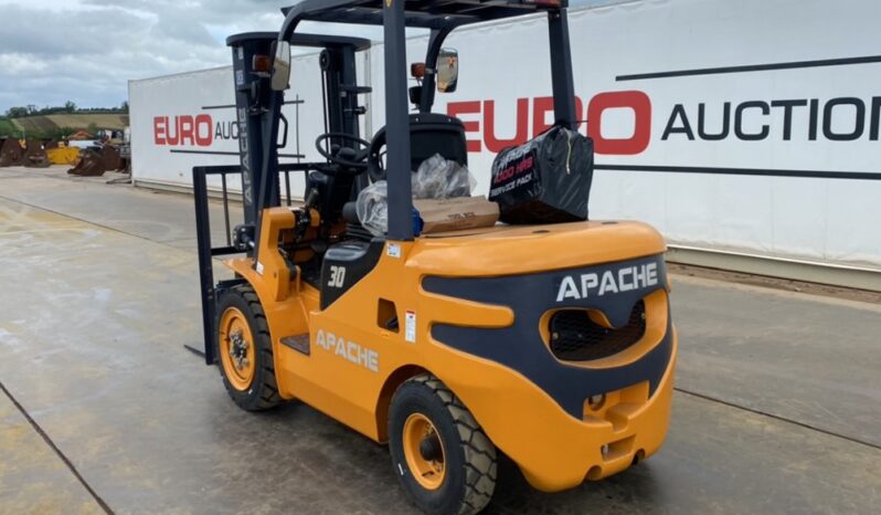 Unused 2024 Apache HH30Z Forklifts For Auction: Dromore – 30th & 31st August 2024 @ 9:00am For Auction on 2024-08-31 full