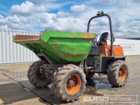 Ausa D600APG Site Dumpers For Auction: Leeds, GB, 31st July & 1st, 2nd, 3rd August 2024