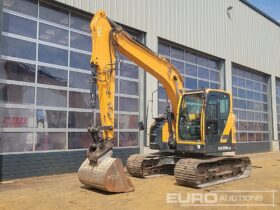 2019 Hyundai HX130LCR 10 Ton+ Excavators For Auction: Leeds, GB, 31st July & 1st, 2nd, 3rd August 2024