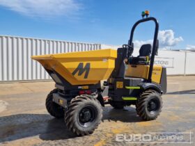 2023 Mecalac TA2SEH Site Dumpers For Auction: Leeds, GB, 31st July & 1st, 2nd, 3rd August 2024