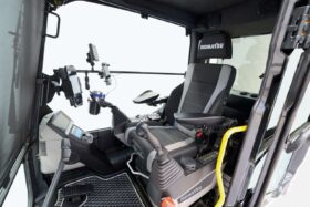 Komatsu Unveils New Operator Cab for Crawler Excavators