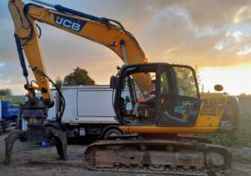 2014 JCB JS160 Tracked Excavator with Rotating Grab for Sale