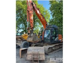 2020 Hitachi ZX130LCN-6 10 Ton+ Excavators For Auction: Leeds, GB, 31st July & 1st, 2nd, 3rd August 2024