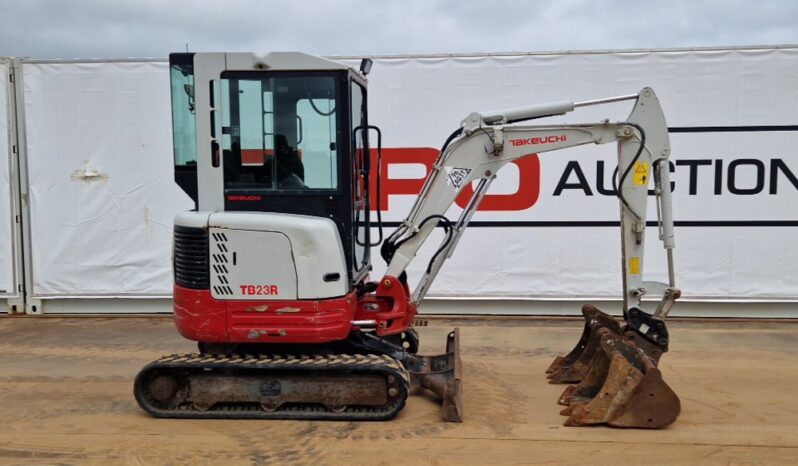 2017 Takeuchi TB23R Mini Excavators For Auction: Dromore – 30th & 31st August 2024 @ 9:00am For Auction on 2024-08-31 full