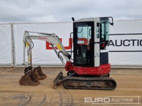 2017 Takeuchi TB23R Mini Excavators For Auction: Dromore – 30th & 31st August 2024 @ 9:00am For Auction on 2024-08-31 full