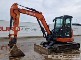 2019 Hitachi ZX48U-6 CLR Mini Excavators For Auction: Leeds, GB, 31st July & 1st, 2nd, 3rd August 2024