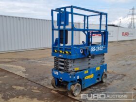 2019 Genie GS1932 Manlifts For Auction: Leeds, GB, 31st July & 1st, 2nd, 3rd August 2024