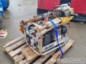 Belle Petrol Hydraulic Power Pack, Handheld Hydraulic Breaker, Wacker Neuson Petrol Handheld Breaker, Stihl Petrol Cut Off Saw Asphalt / Concrete Equipment For Auction: Leeds, GB, 31st July & 1st, 2nd, 3rd August 2024