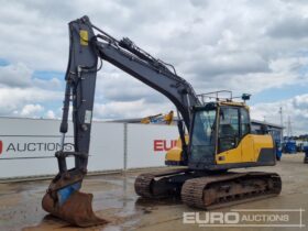 2014 Volvo EC140DL 10 Ton+ Excavators For Auction: Leeds, GB, 31st July & 1st, 2nd, 3rd August 2024