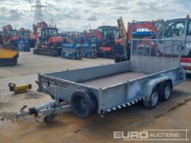 Brian James 3.5 Ton Twin Axle Plant Trailer, Ramp Plant Trailers For Auction: Leeds, GB, 31st July & 1st, 2nd, 3rd August 2024