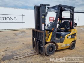 2018 CAT GP18NT Forklifts For Auction: Leeds, GB, 31st July & 1st, 2nd, 3rd August 2024