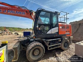 2018 Hitachi ZX140W-6 Wheeled Excavators For Auction: Leeds, GB, 31st July & 1st, 2nd, 3rd August 2024
