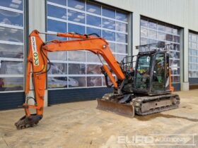 2018 Hitachi ZX85USB-5A 6 Ton+ Excavators For Auction: Leeds, GB, 31st July & 1st, 2nd, 3rd August 2024
