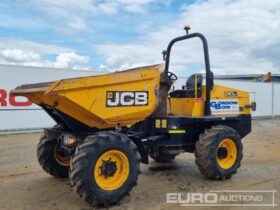 2017 JCB 6ST Site Dumpers For Auction: Leeds, GB, 31st July & 1st, 2nd, 3rd August 2024