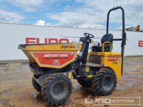2019 Mecalac TA1EH Site Dumpers For Auction: Leeds, GB, 31st July & 1st, 2nd, 3rd August 2024