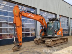 2019 Doosan DX140LCR-5 10 Ton+ Excavators For Auction: Leeds, GB, 31st July & 1st, 2nd, 3rd August 2024