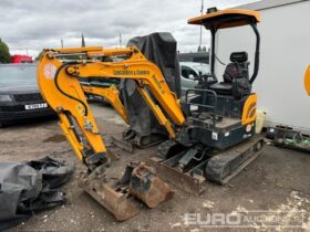 2020 Hyundai R17Z-9A Mini Excavators For Auction: Leeds, GB, 31st July & 1st, 2nd, 3rd August 2024