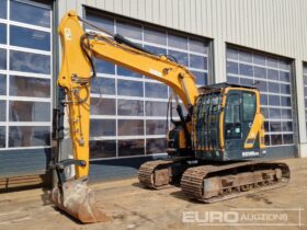 2020 Hyundai HX145LCR 10 Ton+ Excavators For Auction: Leeds, GB, 31st July & 1st, 2nd, 3rd August 2024