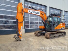 2020 Doosan DX140LC-5 10 Ton+ Excavators For Auction: Leeds, GB, 31st July & 1st, 2nd, 3rd August 2024