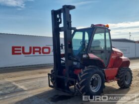 2019 Manitou M30-4 Rough Terrain Forklifts For Auction: Leeds, GB, 31st July & 1st, 2nd, 3rd August 2024