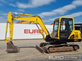 Hyundai R55-7 Mini Excavators For Auction: Leeds, GB, 31st July & 1st, 2nd, 3rd August 2024