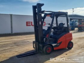 2018 Linde H20T Forklifts For Auction: Leeds, GB, 31st July & 1st, 2nd, 3rd August 2024