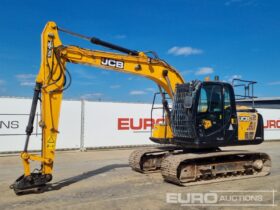 2017 JCB JS130LC 10 Ton+ Excavators For Auction: Leeds, GB, 31st July & 1st, 2nd, 3rd August 2024