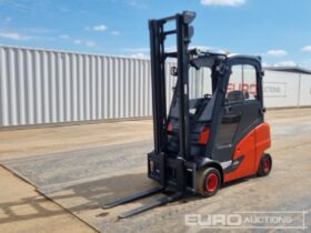 2016 Linde H20D-01 Forklifts For Auction: Leeds, GB, 31st July & 1st, 2nd, 3rd August 2024