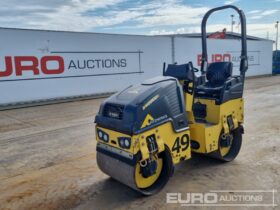 2017 Bomag BW80AD-5 Rollers For Auction: Leeds, GB, 31st July & 1st, 2nd, 3rd August 2024