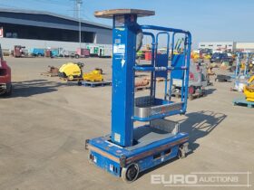 2015 Power Towers Ecolift Manlifts For Auction: Leeds, GB, 31st July & 1st, 2nd, 3rd August 2024