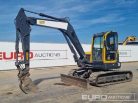 Volvo ECR88 6 Ton+ Excavators For Auction: Leeds, GB, 31st July & 1st, 2nd, 3rd August 2024