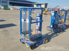 2014 Power Towers Pecolift Manlifts For Auction: Leeds, GB, 31st July & 1st, 2nd, 3rd August 2024