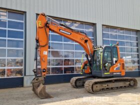 2018 Doosan DX140LCR-5 10 Ton+ Excavators For Auction: Leeds, GB, 31st July & 1st, 2nd, 3rd August 2024