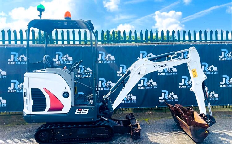 2017 Bobcat E19 Excavator full