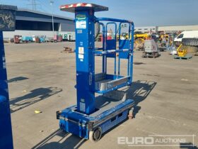 2018 Power Towers Ecolift Manlifts For Auction: Leeds, GB, 31st July & 1st, 2nd, 3rd August 2024