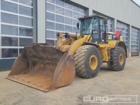 2014 CAT 966K XE Wheeled Loaders For Auction: Leeds, GB, 31st July & 1st, 2nd, 3rd August 2024