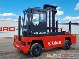 Kalmar LPG Gas Side Loader Forklift, 2 Stage Mast, Forks Forklifts For Auction: Leeds, GB, 31st July & 1st, 2nd, 3rd August 2024
