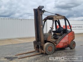 Linde H30 Forklifts For Auction: Leeds, GB, 31st July & 1st, 2nd, 3rd August 2024