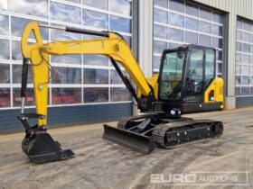 Unused 2024 TZCO TZ60 6 Ton+ Excavators For Auction: Leeds, GB, 31st July & 1st, 2nd, 3rd August 2024